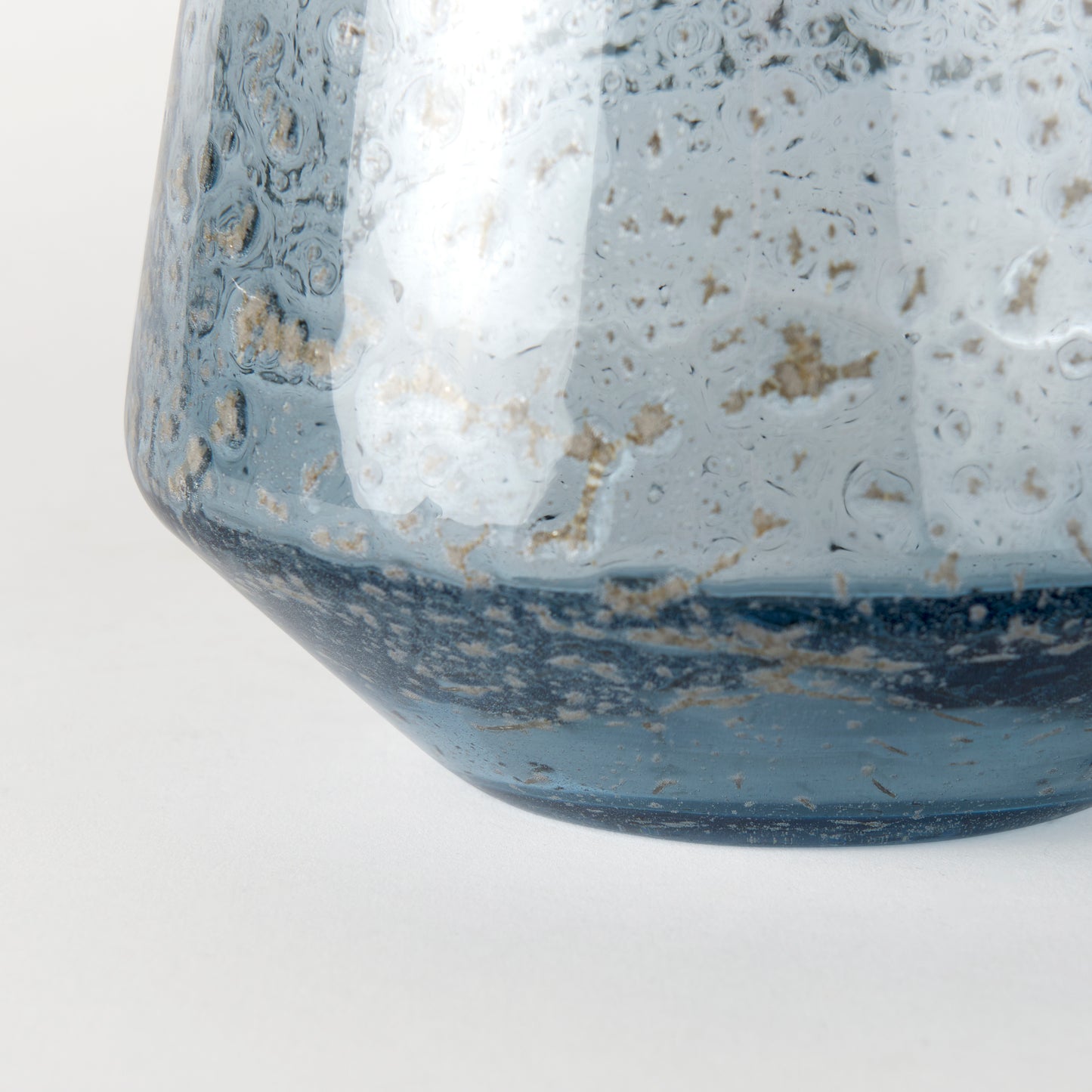 Robyn Tall Blue Glass Vase