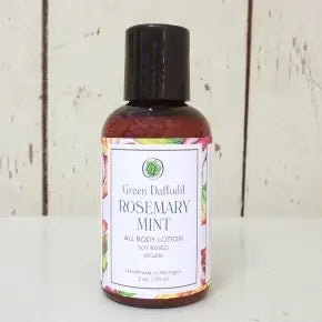 Rosemary Mint Mini Soy Lotion Bottle