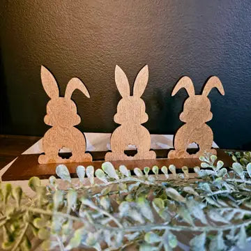 3 Bunny Easter Decor