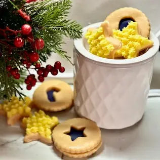 Christmas Linzer and Star Sugar Cookie Wax Melts