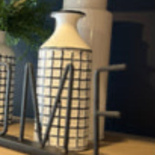 Skinny Lattice Vase