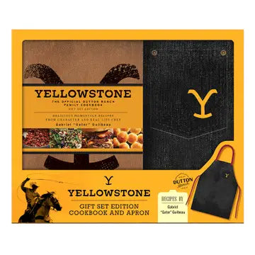 Yellowstone: Official Dutton Ranch Family Cookbook Gift Set