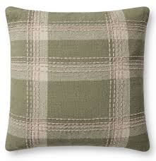 Evergreen Plaid Pillow 18"