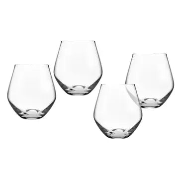 Pavillion Set of Four 18oz Stemless Wine Glasses