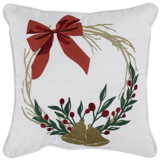 Bell Wreath Pillow