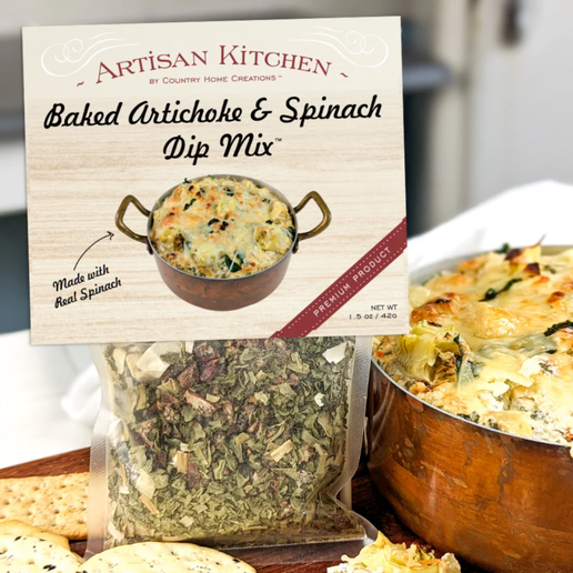 Baked Artichoke & Spinach Dip