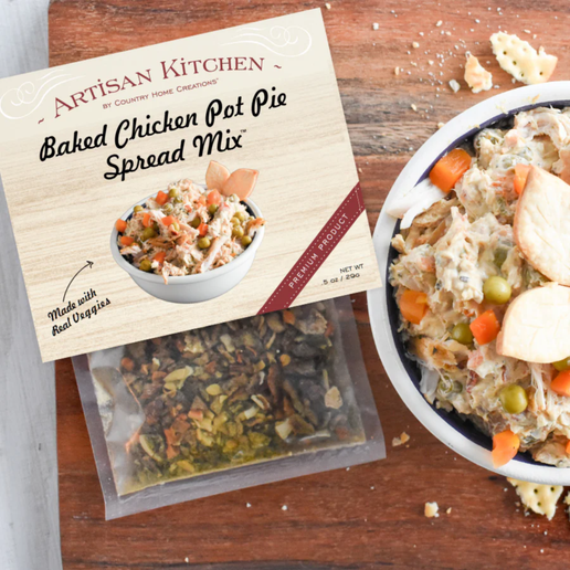 Baked Chicken Pot Pie Spread Mix