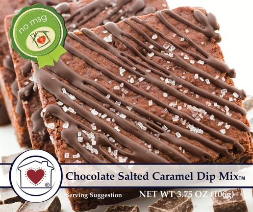 Chocolate Salted Caramel Dip Mix