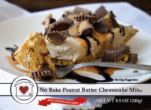 Peanut Butter Cheesecake - No Bake