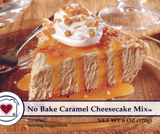 Caramel Cheesecake Mix - No Bake