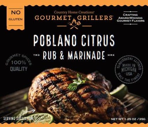 Gourmet Grillers - Poblano Citrus