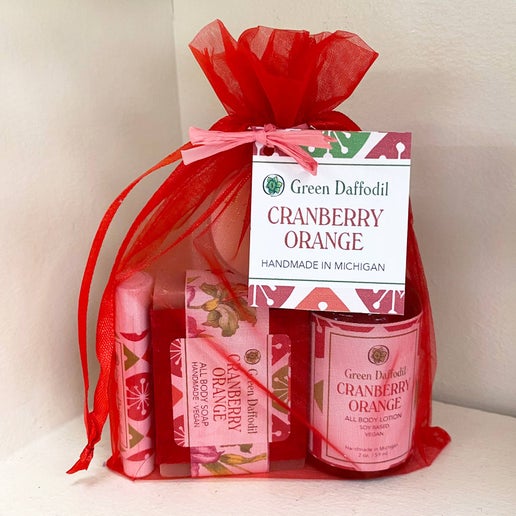 Cranberry Orange Gift Set