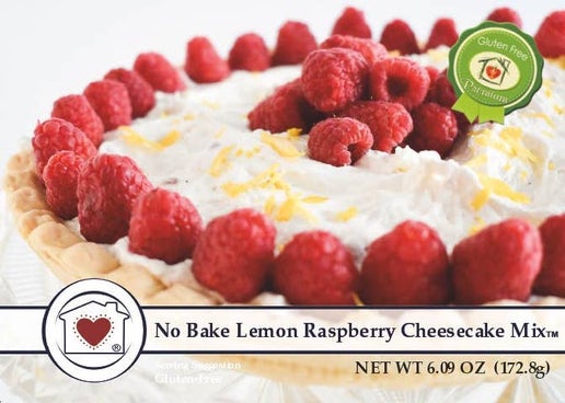 Lemon Raspberry Cheesecake Mix - No-Bake