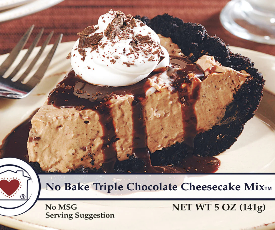 Triple Chocolate Cheesecake Mix - No Bake