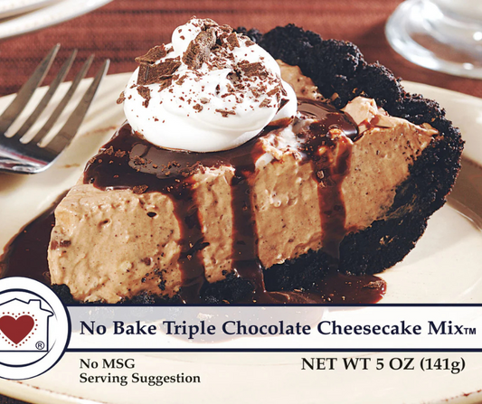 Triple Chocolate Cheesecake Mix - No Bake