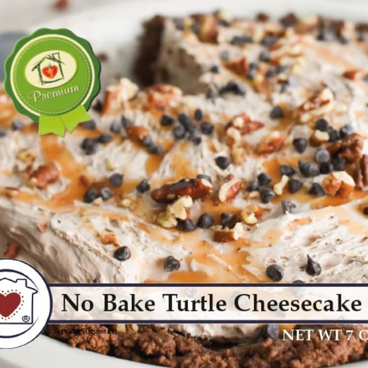 Turtle Cheesecake - No Bake